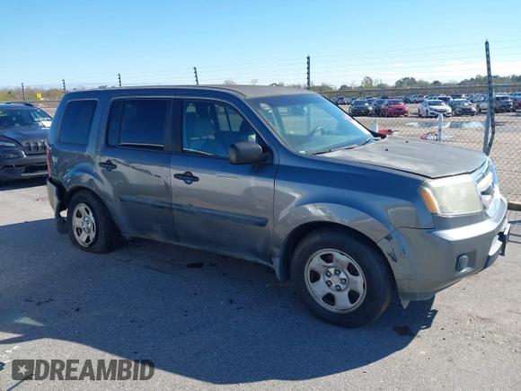 2011 Honda Pilot LX with VIN 5FNYF3H24BB022435, listed as a IAAI auction lot 41304933 with Not provided miles and . Bid and sale history available at DreamBid. Image 12.