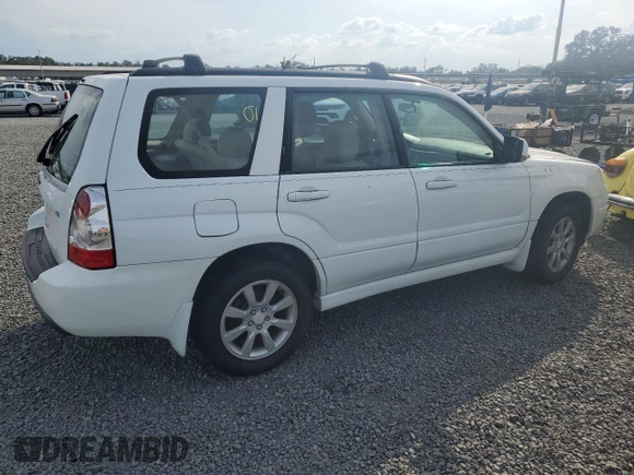 2007 Subaru Forester X w/Premium Pkg with VIN JF1SG65627H724178, listed as a Copart auction lot 78320694 with 0 mi miles and Non Repairable. Bid and sale history available at carsss.com. Image 3.