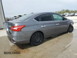 2017 Nissan Sentra SV with VIN 3N1AB7APXHL667940, listed as a Copart auction lot 51680625 with 140,638 mi miles and Salvage Title. Bid and sale history available at DreamBid. Image 4.
