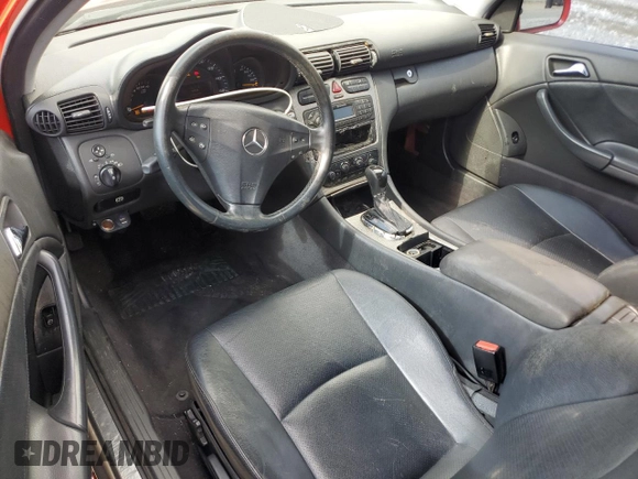 2003 Mercedes-Benz C 230 Kompressor with VIN WDBRN40J73A418674, listed as a Copart auction lot 56570055 with Not provided miles and Clean title. Bid and sale history available at DreamBid. Image 8.
