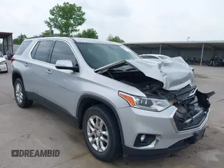 2020 Chevrolet Traverse LT z VIN 1GNERHKW3LJ237616, wystawiony jako IAAI lot #42272845 z przebiegiem 87 104 mil mil oraz . Historia ofert i sprzedaży dostępna na DreamBid. Obrazek 1.