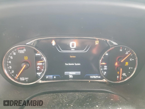 2020 GMC Acadia SLT with VIN 1GKKNMLS6LZ224635, listed as a Copart auction lot 67114884 with 107,829 mi miles and Salvage Title. Bid and sale history available at DreamBid. Image 9.