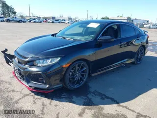 2018 Honda Civic Si Sedan with VIN 2HGFC1E59JH708967, listed as a IAAI auction lot 41697160 with 123,107 mi miles. Bid and sale history available at carsss.com. Image 2.