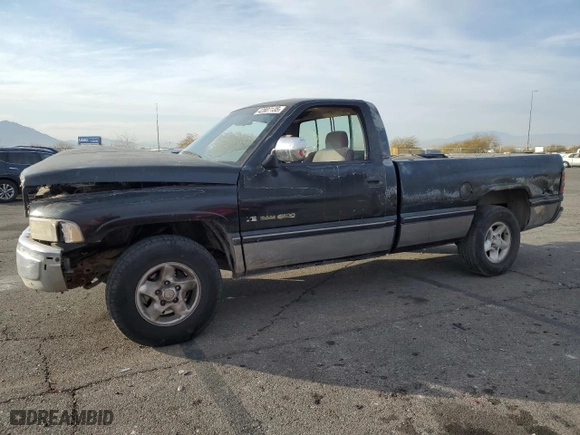 1996 Dodge Ram 1500 with VIN 1B7HC16Y7TS670117, listed as a Copart auction lot 42807135 with 171,832 mi miles and Salvage Title. Bid and sale history available at carsss.com. Image 1.