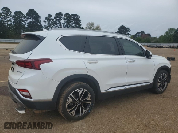 2019 Hyundai Santa Fe Ultimate with VIN 5NMS5CAAXKH018883, listed as a Copart auction lot 50942705 with 83,978 mi miles and Salvage Title. Bid and sale history available at carsss.com. Image 3.
