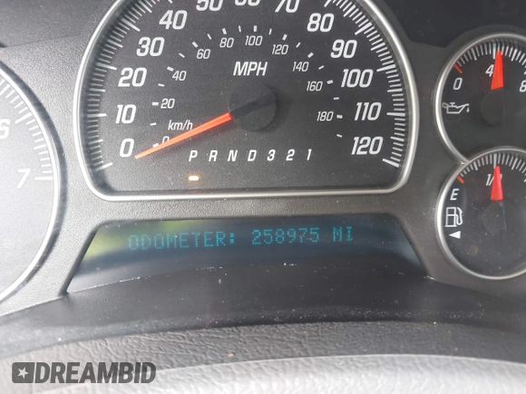 2006 GMC Envoy Denali with VIN 1GKES63MX62154590, listed as a IAAI auction lot 41439465 with 258,975 mi miles. Bid and sale history available at carsss.com. Image 7.