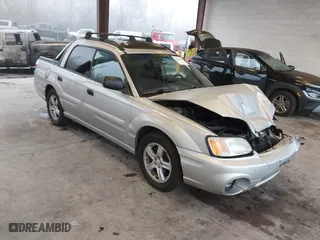 2003 Subaru Baja Sport with VIN 4S4BT62C937110353, listed as a IAAI auction lot 41261816 with 117,125 mi miles. Bid and sale history available at carsss.com. Image 1.