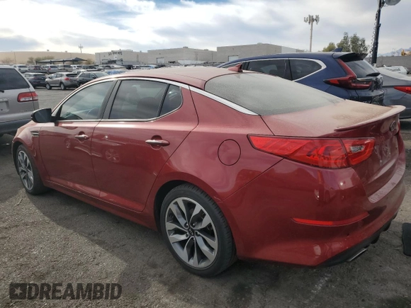 2015 Kia Optima SX z VIN 5XXGR4A73FG517727, wystawiony jako Copart lot #87315374 z przebiegiem 140 257 mil mil oraz Szkoda całkowita • Salvage title. Historia ofert i sprzedaży dostępna na DreamBid. Obrazek 2.