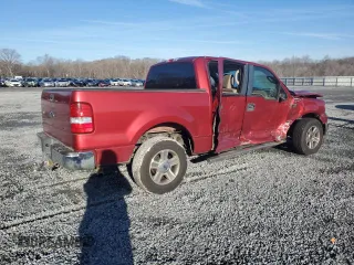 2008 Ford F-150 XLT with VIN 1FTPW12V58FA98009, listed as a Copart auction lot 45314065 with 0 mi miles and Salvage Title. Bid and sale history available at carsss.com. Image 3.