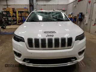 2019 Jeep Cherokee Overland with VIN 1C4PJMJN5KD173943, listed as a Copart auction lot 48350505 with 54,917 mi miles and Salvage title. Bid and sale history available at DreamBid. Image 5.