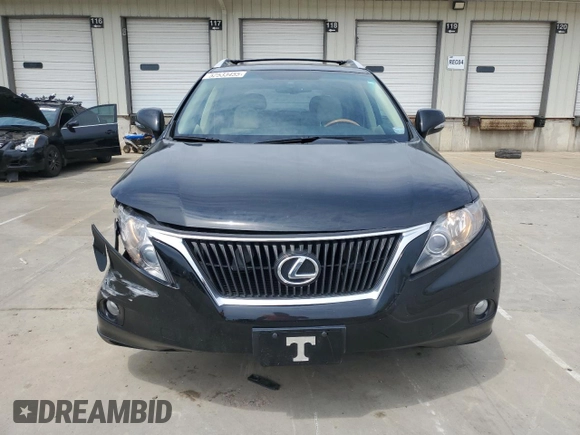 2011 Lexus RX 350 with VIN 2T2ZK1BA0BC042038, listed as a Copart auction lot 52533455 with 100,728 mi miles and Salvage Title. Bid and sale history available at DreamBid. Image 5.