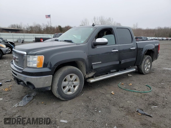 2012 GMC Sierra 1500 SLE with VIN 3GTP2VE74CG232581, listed as a Copart auction lot 46807195 with 223,694 mi miles and Clean Title. Bid and sale history available at DreamBid. Image 1.