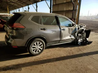 2017 Nissan Rogue S with VIN JN8AT2MTXHW145457, listed as a Copart auction lot 47134605 with 68,119 mi miles and Salvage Title. Bid and sale history available at carsss.com. Image 3.