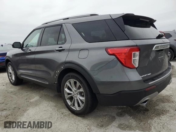 2024 Ford Explorer Limited with VIN 1FMSK7FH9RGA29618, listed as a Copart auction lot 76285324 with 0 mi miles and Non Repairable. Bid and sale history available at carsss.com. Image 2.