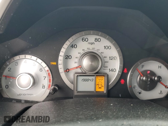 2009 Honda Pilot EX-L with VIN 5FNYF48589B034307, listed as a Copart auction lot 52357235 with 198,843 mi miles and Non Repairable. Bid and sale history available at carsss.com. Image 9.