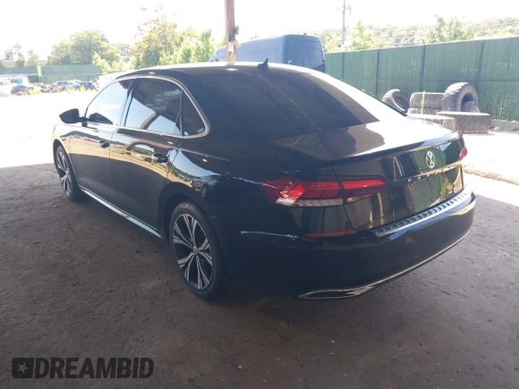 2021 Volkswagen Passat SE with VIN 1VWSA7A34MC008594, listed as a IAAI auction lot 40054898 with 78,664 mi miles and . Bid and sale history available at DreamBid. Image 3.