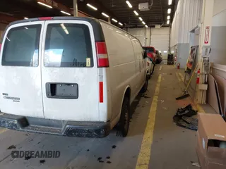 2011 Chevrolet Express Cargo Van with VIN 1GCWGGFAXB1122893, listed as a IAAI auction lot 41695753 with 232,658 mi miles. Bid and sale history available at carsss.com. Image 4.