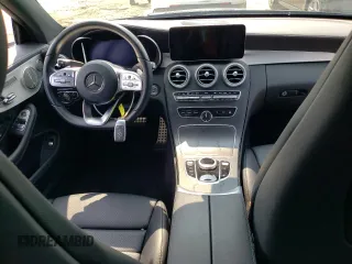 2022 Mercedes-Benz C 300 with VIN W1KWJ8DB3NG110241, listed as a Copart auction lot 54510663 with 9,860 mi miles and . Bid and sale history available at DreamBid. Image 8.
