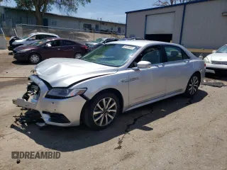 2017 Lincoln Continental Premiere with VIN 1LN6L9VK2H5631570, listed as a Copart auction lot 65151824 with 0 mi miles and Salvage Title. Bid and sale history available at carsss.com. Image 1.