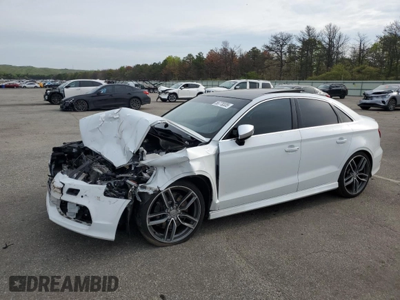 2015 Audi S3 Premium Plus z VIN WAUBFGFF7F1117828, wystawiony jako Copart lot #56778335 z przebiegiem Nie podano mil oraz Szkoda całkowita • Salvage title. Historia ofert i sprzedaży dostępna na DreamBid. Obrazek 1.