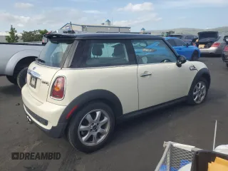 2010 MINI Hardtop S with VIN WMWMF7C59ATZ69213, listed as a Copart auction lot 54270705 with 77,594 mi miles and Salvage Title. Bid and sale history available at DreamBid. Image 3.