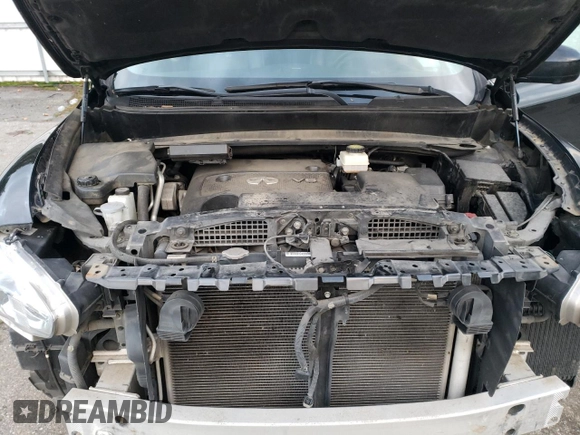 2014 Infiniti QX60 with VIN 5N1AL0MM2EC520730, listed as a Copart auction lot 81317454 with 133,627 mi miles and Salvage Title. Bid and sale history available at carsss.com. Image 13.