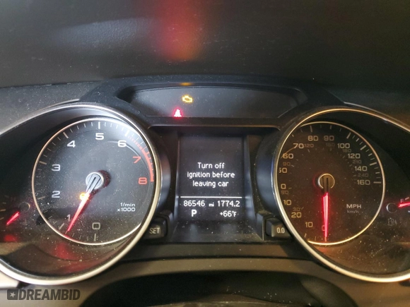 2015 Audi A5 Premium with VIN WAUCFAFR7FA028787, listed as a Copart auction lot 77874714 with 86,546 mi miles and Salvage Title. Bid and sale history available at carsss.com. Image 9.