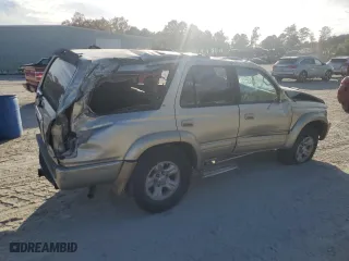 2002 Toyota 4Runner Limited with VIN JT3GN87R620250790, listed as a Copart auction lot 79360474 with 0 mi miles and Salvage Title. Bid and sale history available at carsss.com. Image 3.