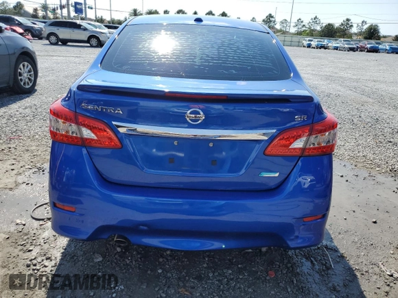 2014 Nissan Sentra S with VIN 3N1AB7AP1EY295497, listed as a Copart auction lot 54403365 with 121,402 mi miles and Salvage Title. Bid and sale history available at DreamBid. Image 6.