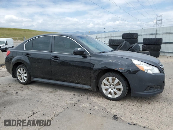 2011 Subaru Legacy Prem with VIN 4S3BMBB61B3257258, listed as a Copart auction lot 62723335 with 219,190 mi miles and Clean title. Bid and sale history available at DreamBid. Image 4.