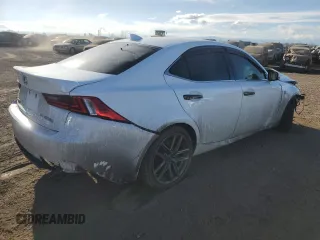 2015 Lexus IS 350 with VIN JTHCE1D25F5008637, listed as a Copart auction lot 87284284 with 95,713 mi miles and Salvage Title. Bid and sale history available at DreamBid. Image 3.