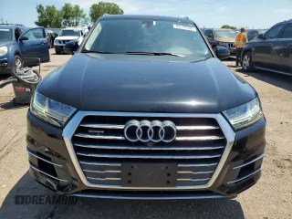 2018 Audi Q7 Premium Plus with VIN WA1LAAF7XJD016585, listed as a Copart auction lot 62598545 with 84,557 mi miles and Salvage title. Bid and sale history available at DreamBid. Image 5.