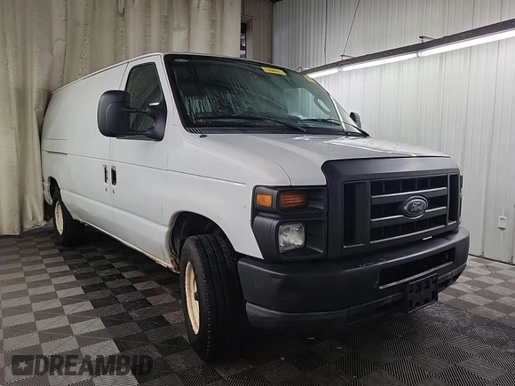 2010 Ford Econoline Cargo Commercial with VIN 1FTNE1EW4ADA91052, listed as a IAAI auction lot 42607935 with 163,519 mi miles and . Bid and sale history available at DreamBid. Image 46.