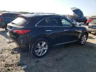 2012 Infiniti FX with VIN JN8AS1MW4CM154991, listed as a Copart auction lot 53471755 with 167,418 mi miles and Salvage title. Bid and sale history available at DreamBid. Image 3.