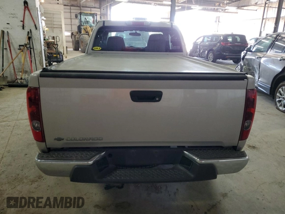 2006 Chevrolet Colorado 1LT z VIN 1GCCS196968325132, wystawiony jako Copart lot #49249145 z przebiegiem 58 552 mil mil oraz Czysty tytuł • Clean title. Historia ofert i sprzedaży dostępna na DreamBid. Obrazek 6.
