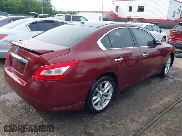 2011 Nissan Maxima SV with VIN 1N4AA5AP4BC803976, listed as a IAAI auction lot 42460897 with 108,392 mi miles and . Bid and sale history available at DreamBid. Image 4.
