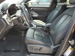 2023 Audi Q3 S line Premium Plus with VIN WA1EECF39P1068693, listed as a Copart auction lot 58210425 with 29,088 mi miles and Salvage title. Bid and sale history available at DreamBid. Image 7.