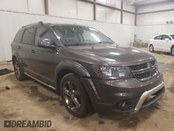 2015 Dodge Journey Crossroad with VIN 3C4PDDGG6FT603267, listed as a Copart auction lot 86985114 with 131,365 mi miles and Clean Title. Bid and sale history available at carsss.com. Image 4.