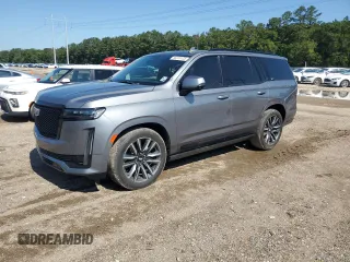 2021 Cadillac Escalade Sport z VIN 1GYS4FKL3MR158528, wystawiony jako Copart lot #56228135 z przebiegiem 112 872 mil mil oraz Czysty tytuł • Clean title. Historia ofert i sprzedaży dostępna na DreamBid. Obrazek 1.