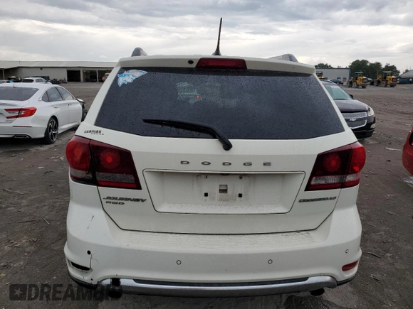 2015 Dodge Journey Crossroad with VIN 3C4PDDGG5FT601039, listed as a Copart auction lot 61499064 with 165,266 mi miles and Salvage Title. Bid and sale history available at carsss.com. Image 6.