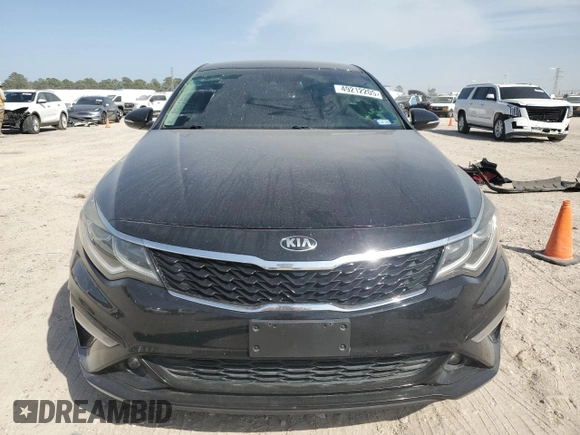 2019 Kia Optima LX with VIN 5XXGT4L35KG295696, listed as a Copart auction lot 49212205 with 78,295 mi miles and Salvage Title. Bid and sale history available at carsss.com. Image 5.