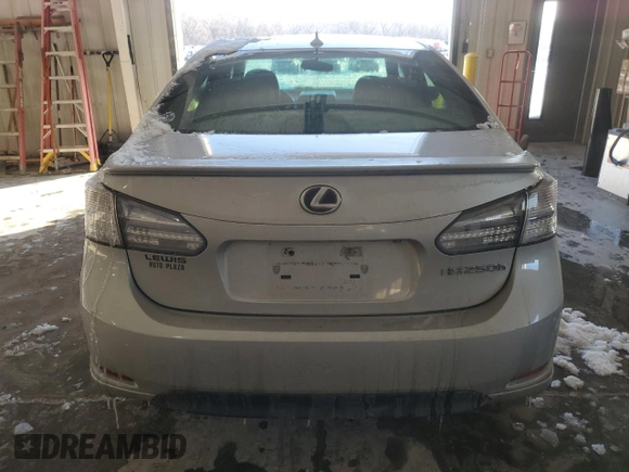 2012 Lexus HS with VIN JTHBB1BA6C2049046, listed as a Copart auction lot 87735755 with 160,539 mi miles and Salvage Title. Bid and sale history available at carsss.com. Image 6.