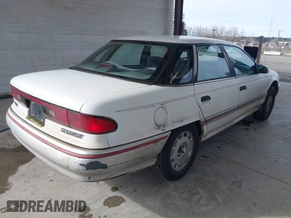 1992 Mercury Sable z VIN 1MECM5049NG647978, wystawiony jako IAAI lot #41805346 z przebiegiem 23 634 mil mil oraz . Historia ofert i sprzedaży dostępna na DreamBid. Obrazek 4.
