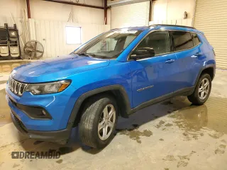 2023 Jeep Compass Latitude with VIN 3C4NJDBN0PT551447, listed as a Copart auction lot 47963485 with 21,503 mi miles and Clean Title. Bid and sale history available at DreamBid. Image 1.