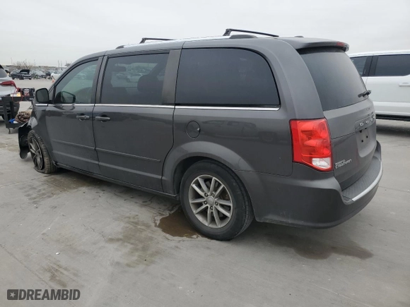 2015 Dodge Grand Caravan SXT with VIN 2C4RDGCG3FR671982, listed as a Copart auction lot 42424655 with 115,946 mi miles and Salvage Title. Bid and sale history available at carsss.com. Image 2.