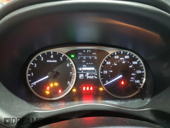 2021 Nissan Kicks S with VIN 3N1CP5BV5ML539143, listed as a Copart auction lot 45693805 with 34,537 mi miles and Salvage title. Bid and sale history available at DreamBid. Image 9.