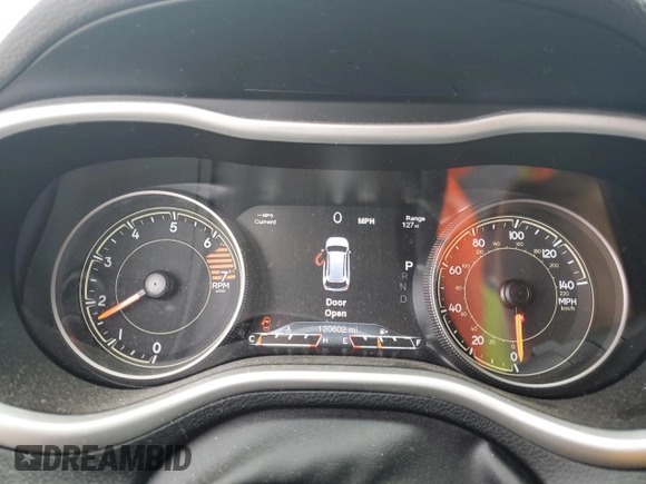 2017 Jeep Cherokee Trailhawk L Plus with VIN 1C4PJMBB1HW538426, listed as a Copart auction lot 81583654 with 120,602 mi miles and Salvage Title. Bid and sale history available at carsss.com. Image 9.