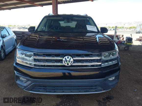2018 Volkswagen Atlas SE with VIN 1V2CP2CA1JC600999, listed as a IAAI auction lot 42339421 with 133,490 mi miles and . Bid and sale history available at DreamBid. Image 13.