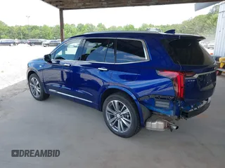 2025 Cadillac XT6 FWD Premium Luxury with VIN 1GYKPCRS5SZ119357, listed as a IAAI auction lot 42087218 with 11,352 mi miles. Bid and sale history available at carsss.com. Image 3.