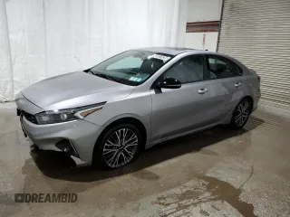 2023 Kia Forte GT-Line with VIN 3KPF54AD5PE561770, listed as a Copart auction lot 48551635 with 34,477 mi miles and Clean Title. Bid and sale history available at carsss.com. Image 1.